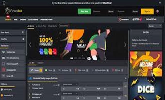 Gig Preview - Build sport bet website, betfair, bet365, crypto sport bet website livescore