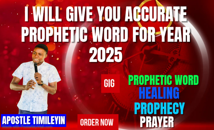 Gig Preview - Give you prophetic word for this year 2025