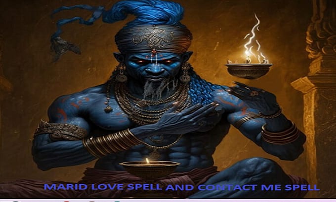 Gig Preview - Ifrit djinn marid love spell, contact me spell, obsession spell to get ex back