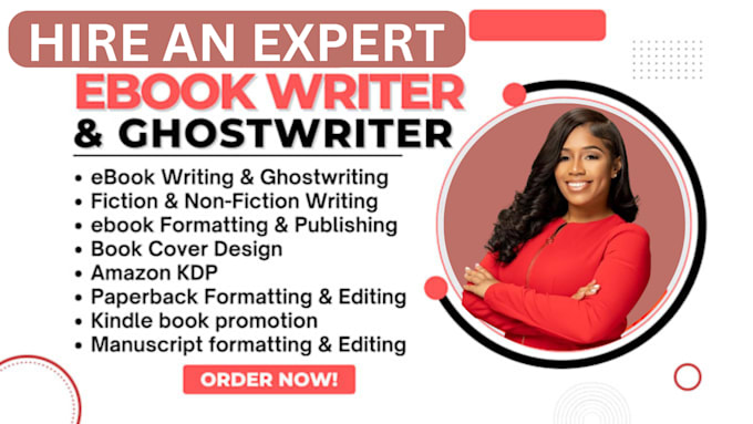 Gig Preview - Ghost write ebook and be your ebook writer