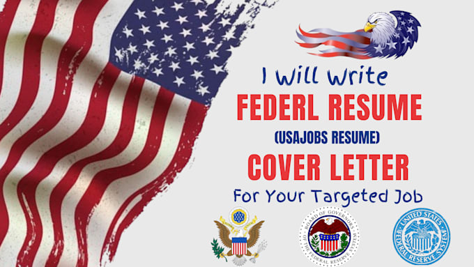 Gig Preview - Write federal resume, USA government, USA job, military, in 24 hours