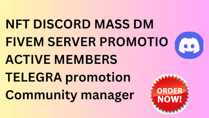 Bestseller - discord mass dm, discord server promotion, discord mass