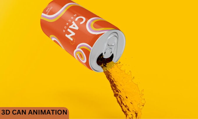 Bestseller - do 3d bottle animation, 3d soda animation, 3d fruit animation, water simulation