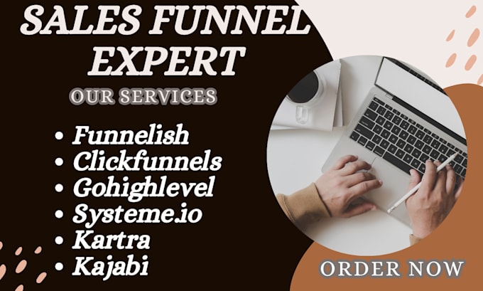 Gig Preview - Funnelish advertorial page checkout champ sales funnel online course groove page