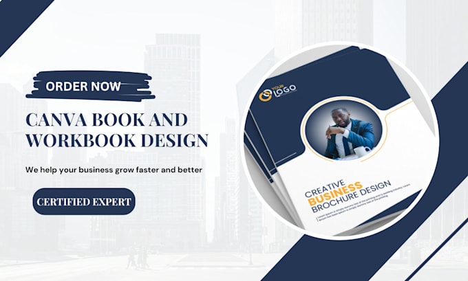 Gig Preview - Create canva ebook design workbook design interior design