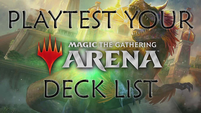 Bestseller - play test your standard deck on mtg arena