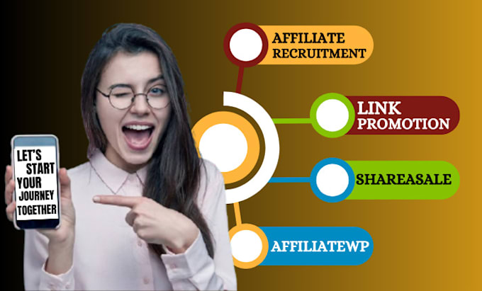 Gig Preview - Do affiliate recruitment affiliate program promotion affiliate link promotion