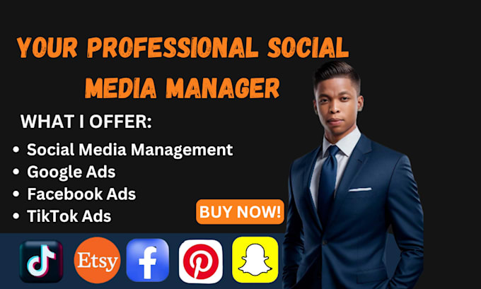 Bestseller - be your social media marketing manager and meta marketing content creator