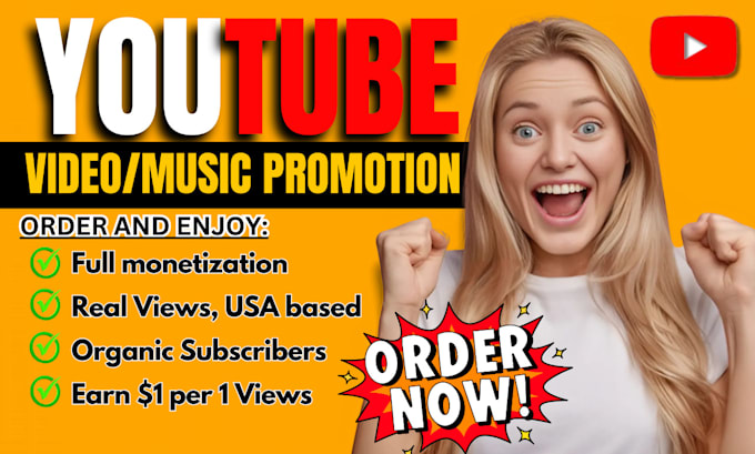 Bestseller - organic USA kids youtube promotion meditation video personal finance channel SEO