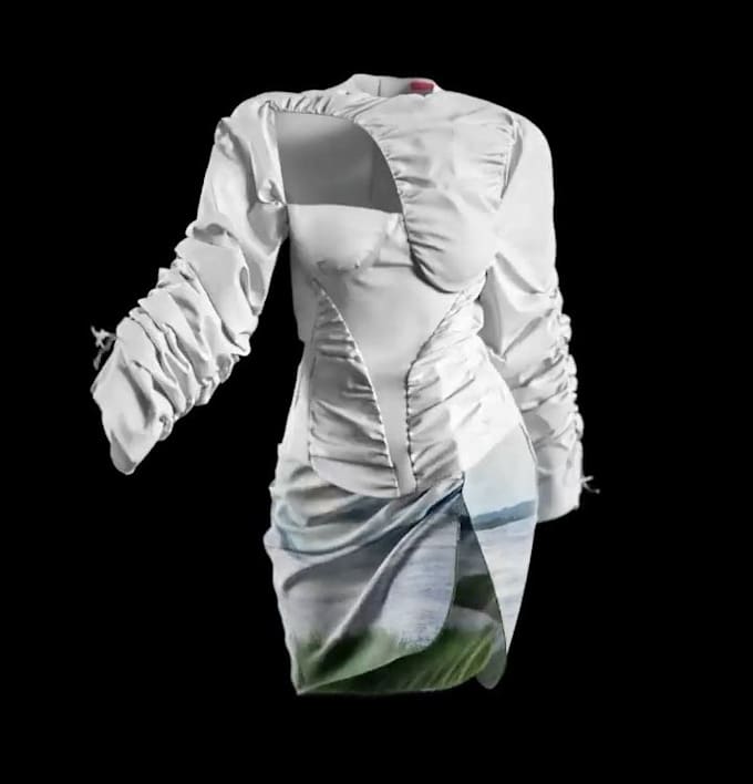 Bestseller - render 3d clothing design, clothing tech pack, 3d fashion animation for brand