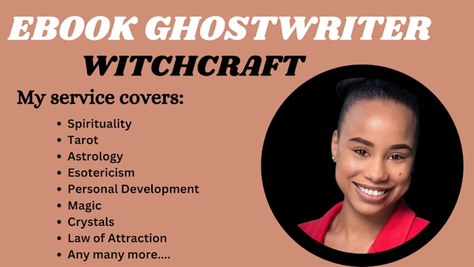 Gig Preview - Ghostwrite 30,000 words spirituality, tarot, astrology, witchcraft ebook writing