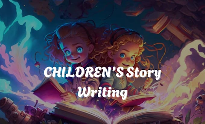 Gig Preview - Be your children story writer, children story writing, rewrite, kids story book