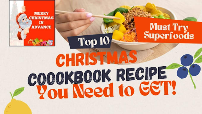 Bestseller - be your cookbook writer, cookbbook recipe, recipe book, ebook writer, me