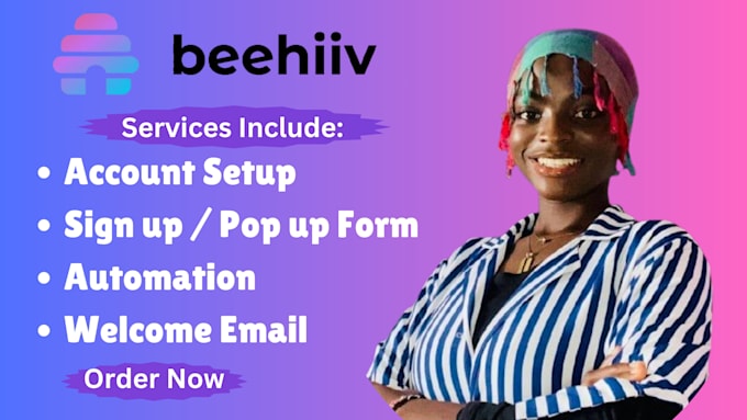 Gig Preview - Design a custom beehiiv newsletter to elevate your newsletter experience