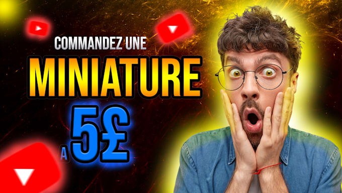 Gig Preview - Faire votre miniature youtube