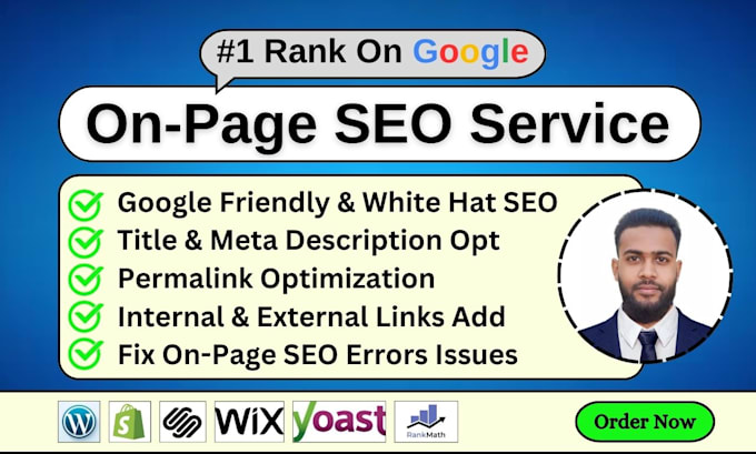 Bestseller - do onpage SEO to rank the website on google and fix on page issues