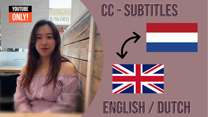 Gig Preview - Create dutch or english subtitles for your youtube videos