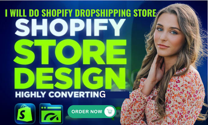 Bestseller - build shopify dropshipping store, create shopify website, design shopify store