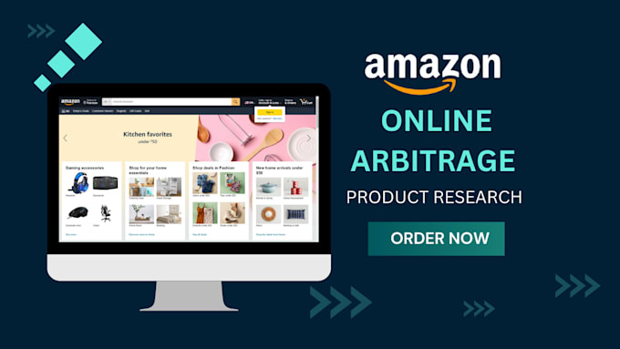 Gig Preview - Do amazon online arbitrage product research with best ROI