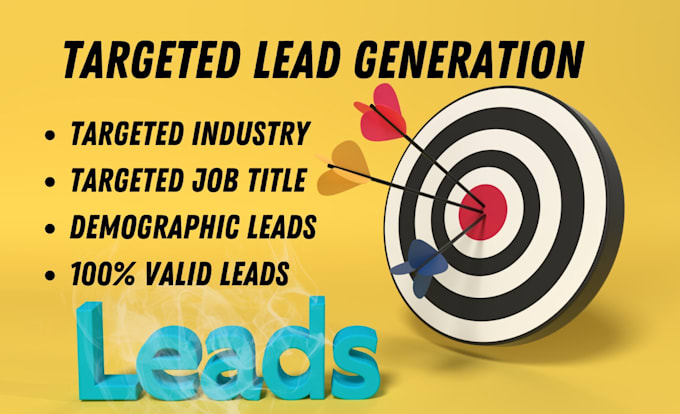 Gig Preview - Do niche targeted b2b lead generation for any industry for cold email outreach