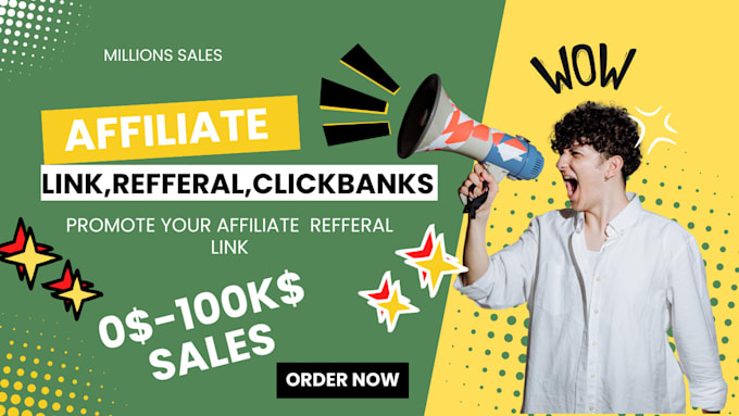 Gig Preview - Boost your clickbank affiliate with ads to get high quality traffic and sales