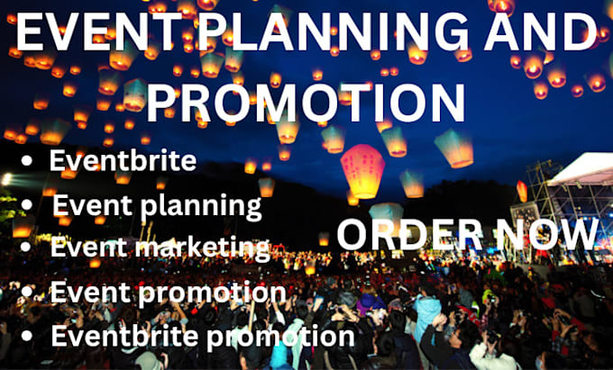 Bestseller - assist in planning your event and manage it to rank on top eventbrite marketing