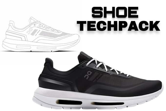 Bestseller - do shoes, sneakers, and footwear with professional tech packs for manufacturing