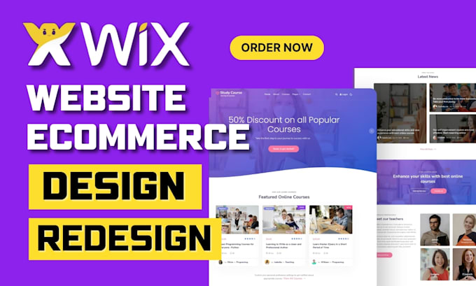 Bestseller - do wix website design, wix redesign, wix ecommerce and wix business website