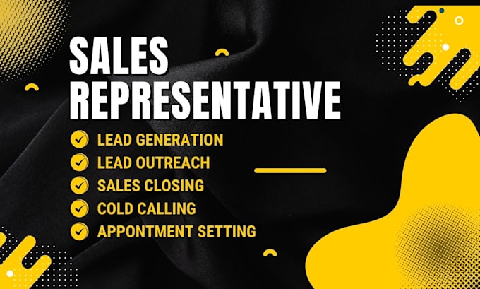 Gig Preview - Be your sales representative sales closer sales consultant sales agent sales rep