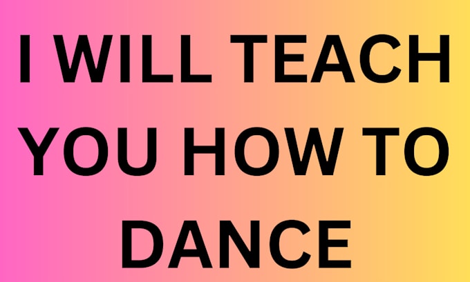 Bestseller - teach you how to dance