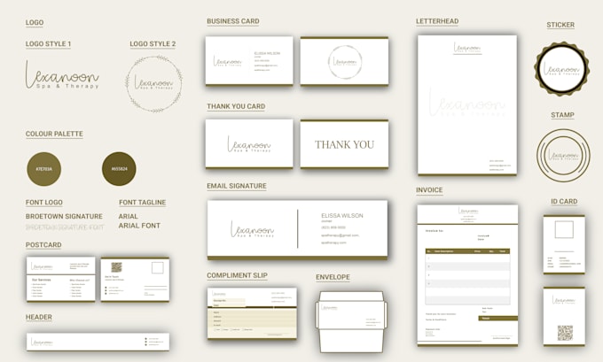 Gig Preview - Do logo with business card, letterhead and stationery design