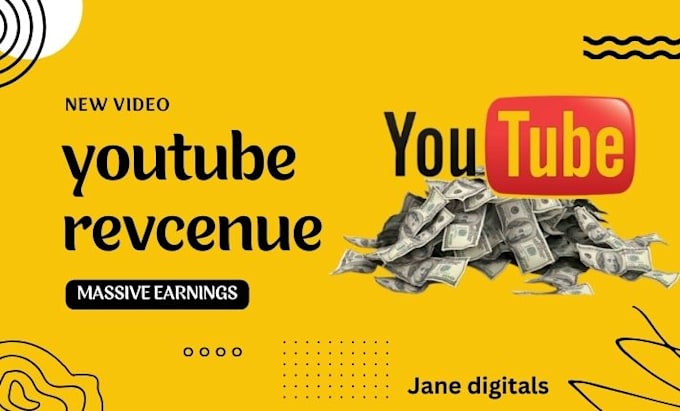 Gig Preview - Turn views into income pro youtube revenue monetization strategies