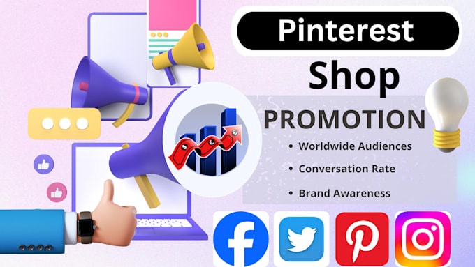 Gig Preview - Shoutout, promote your pinterest shop to 10m active USA, UK audiences