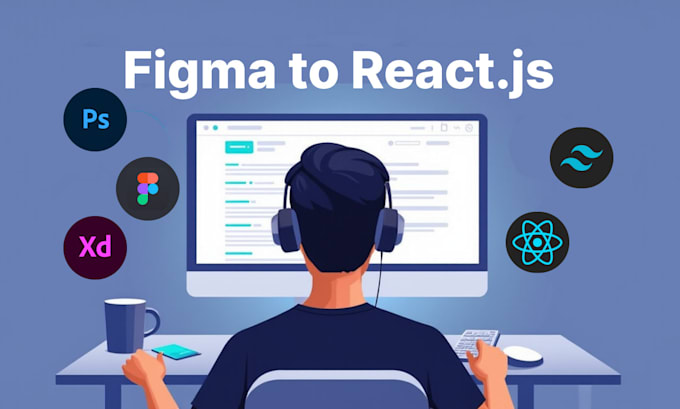 Gig Preview - Convert figma to react, figma to html, and xd to react