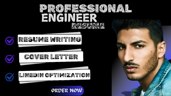 Bestseller - write  ats resume writing, engineer resume, cover letter, linkedin profile