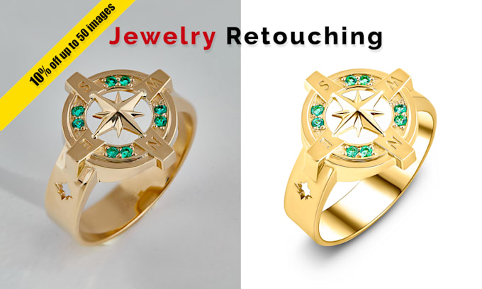 Gig Preview - Do jewelry retouching and photo editing high quality in 24hr