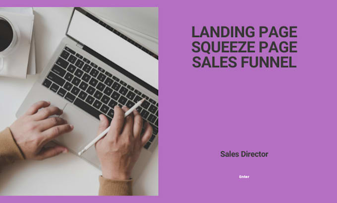 Bestseller - do sales page squeeze page  landing pages design wordpress landing elementor pro