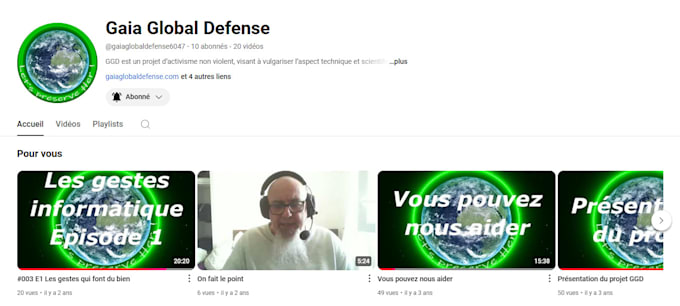 Gig Preview - Créer et configurer une chaine youtube avec un logo, une ban