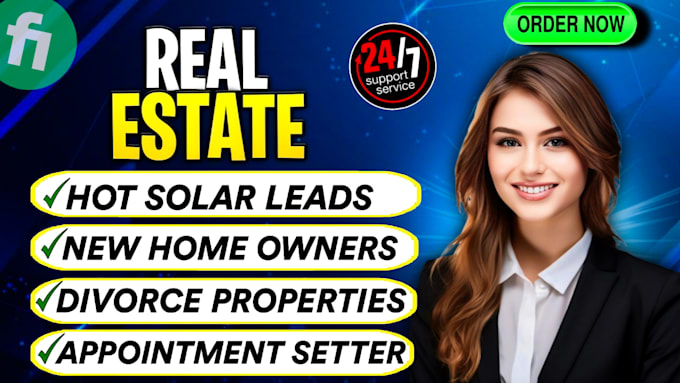 Gig Preview - Do hot solar leads appointment setting new homeowners leads divorce leads