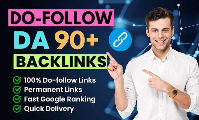 Gig Preview - High authority manual seo dofollow backlink services for your website