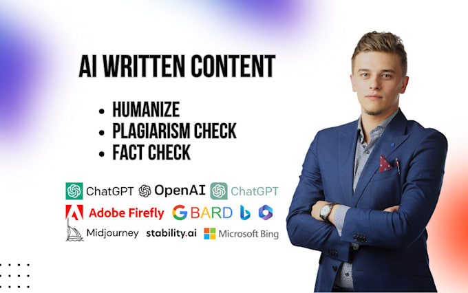 Gig Preview - Humanize, fact check, plagiarism check ai written content