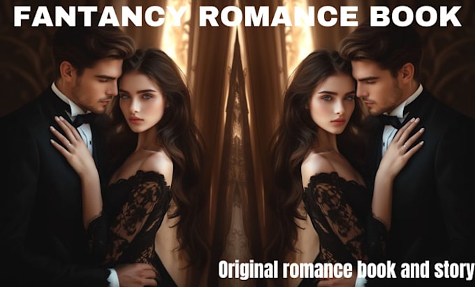 Gig Preview - Ghostwrite your romance story storydesign and high quality romance book cover