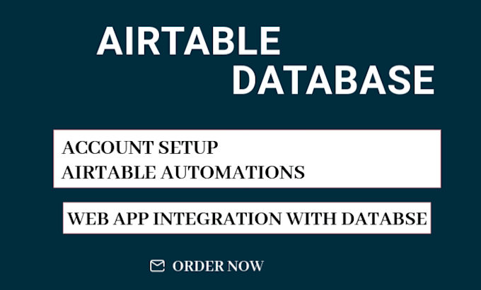 Gig Preview - Setup airtable database softr webapp design airtable automation