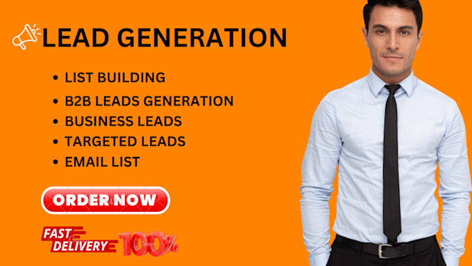 Bestseller - do  b2b lead generation and build an email list