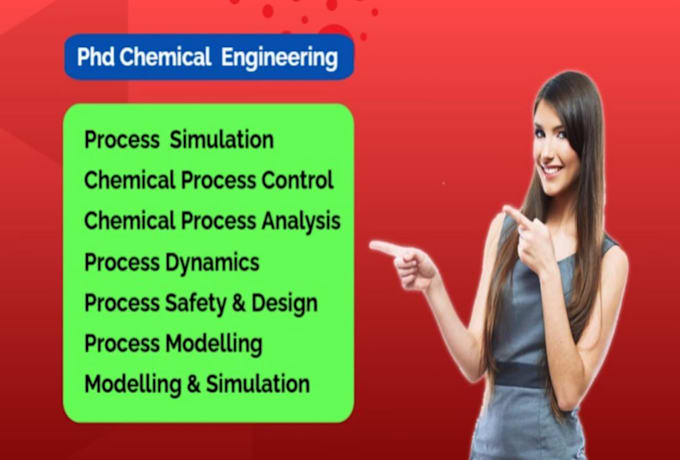 Gig Preview - Do modelling simulation chemical process control analysis dynamics safety design