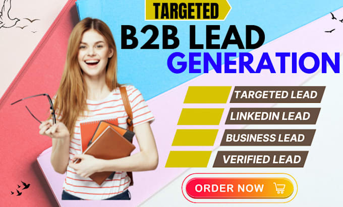 Gig Preview - Provide b2b lead generation for any industry