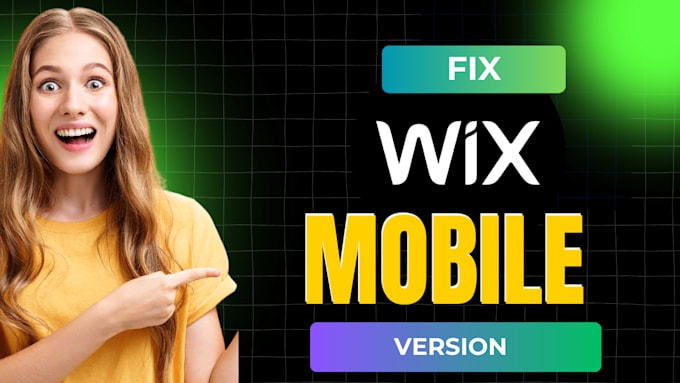 Gig Preview - Fix your wix website mobile version