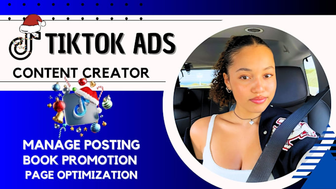 Gig Preview - Create tiktok video ads amazom tiktok book promotion tik tok content creator