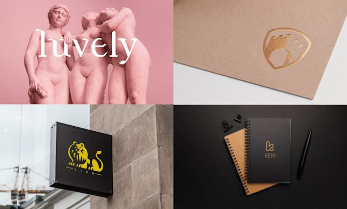 Gig Preview - Create minimalist and modern luxury logo design for your business