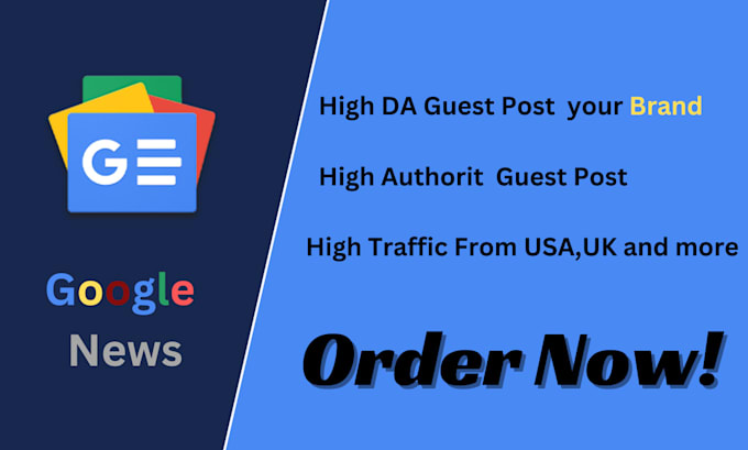 Gig Preview - Publish your article on google news approved websites, guest post